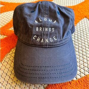 Aloha Brings Change Hawaii Hat
